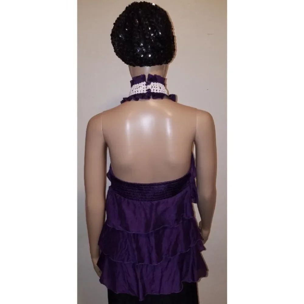 Bebe Ruffled Tank Top - Picture 3 of 8